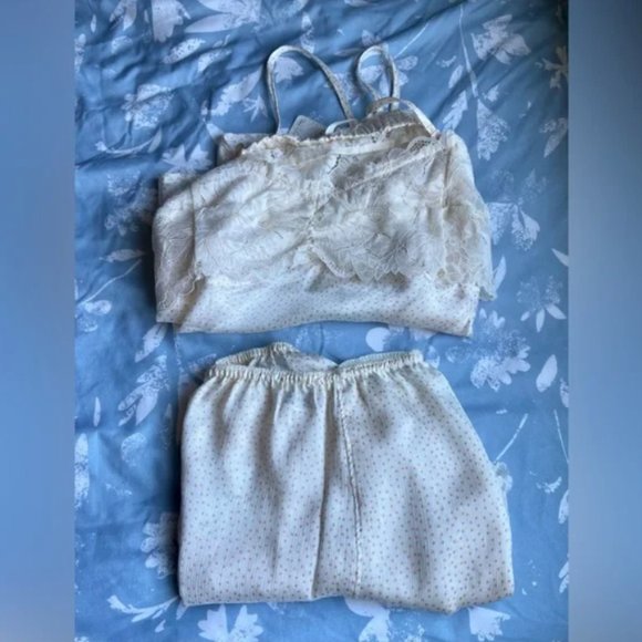 NWT Free People All Dressed Up SET of Camisole and shorts - Picture 3 of 7